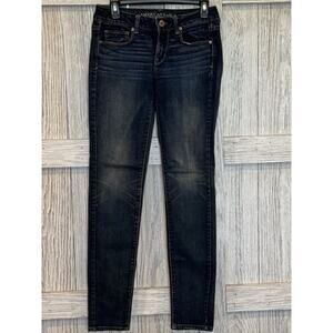 American Eagle stretch skinny women's‎ jeans size 4 Long